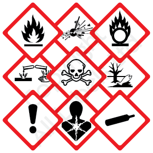 GHS Hazard Warning Labels